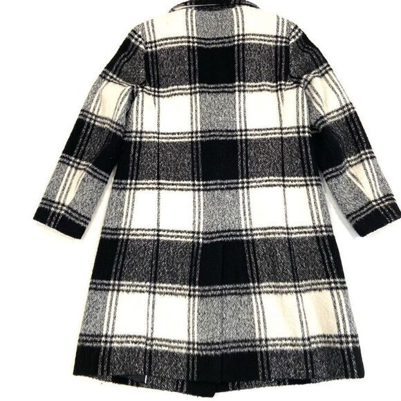 TALBOTS Brushed Wool Blend Coat (oversized Sz M) - Picture 5 of 13